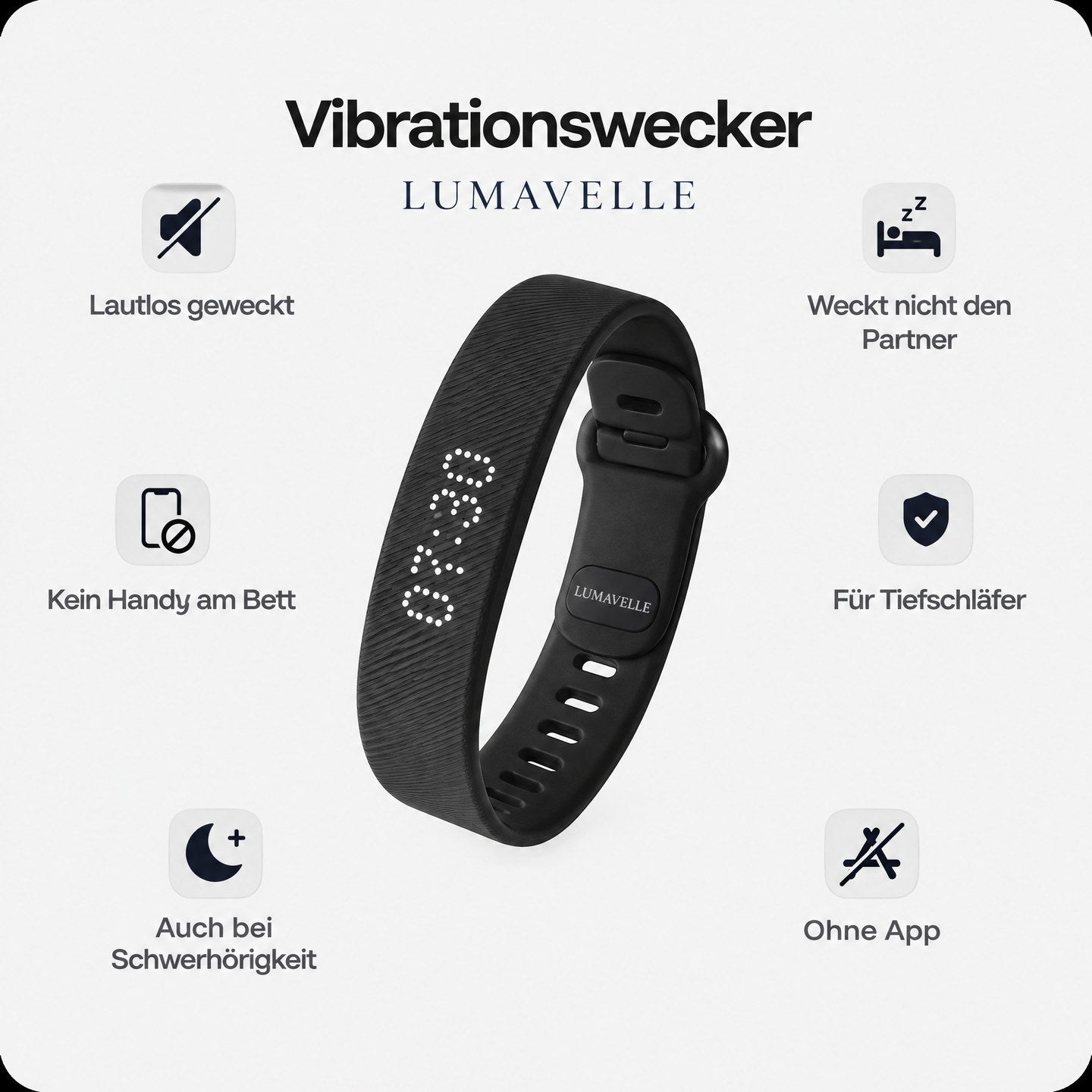 Lumavelle Vibrationswecker
